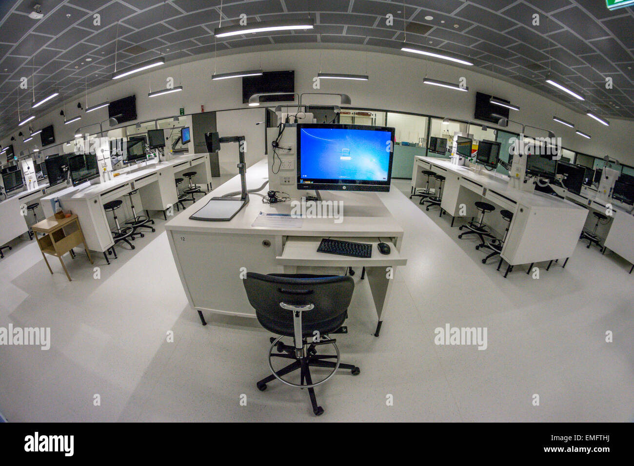 Sydney, AUSTRALIA April 21, 2015 'Super Lab' of the University of Technology's new Science