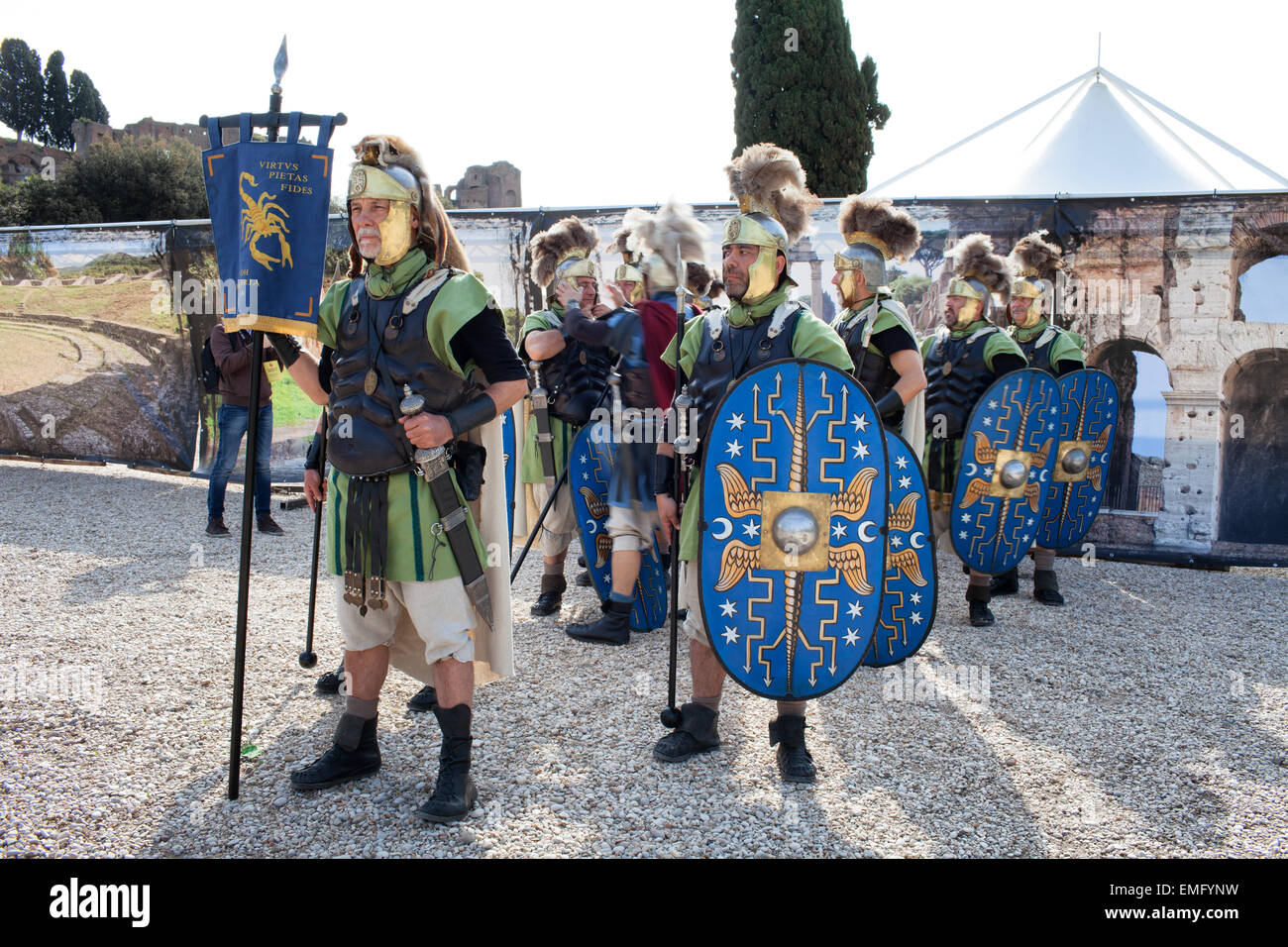 Cohorts Rome Praetorian cohorts hi-res stock photography and images - Alamy