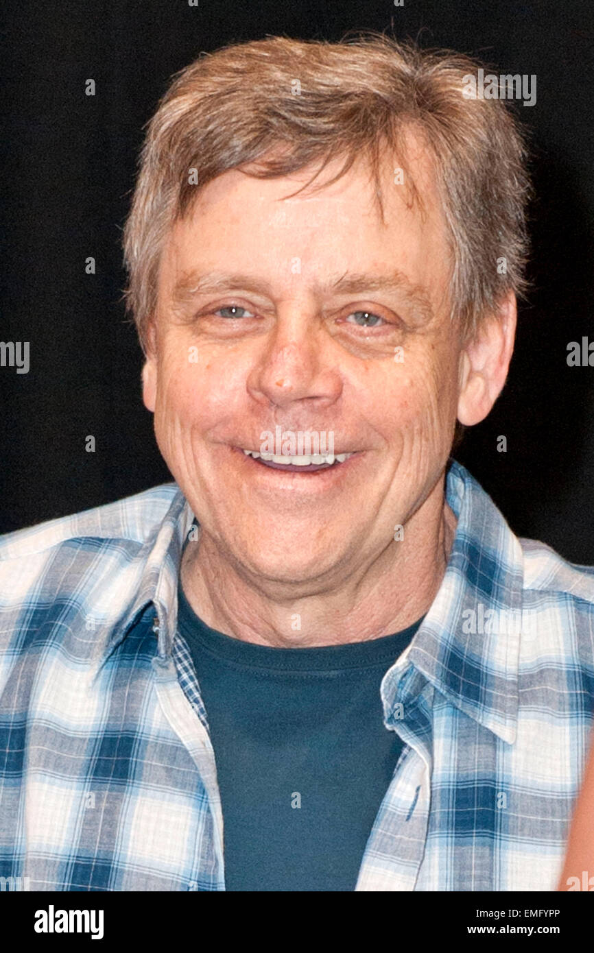 Anaheim. 19th Apr, 2015. Mark Hamill at the Star Wars Celebration on April 19, 2015 in Anaheim./picture alliance © dpa/Alamy Live News Stock Photo