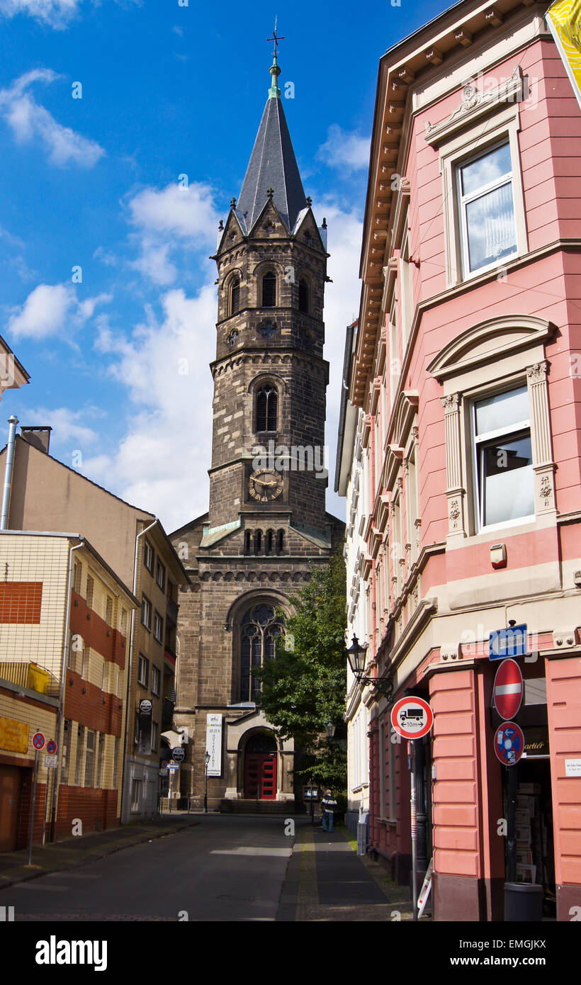 Sophienkirche, Reformed church of St. Sophia, Wuppertal, Nordrhein-Westfalen, Germany Stock Photo