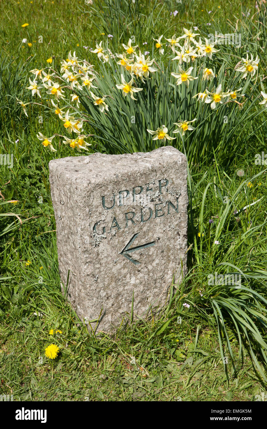 The Gardens at Cotehele House in Cornwall built in Tudor times, now run