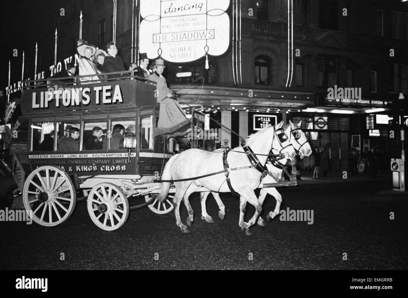 London general omnibus company old hi-res stock photography