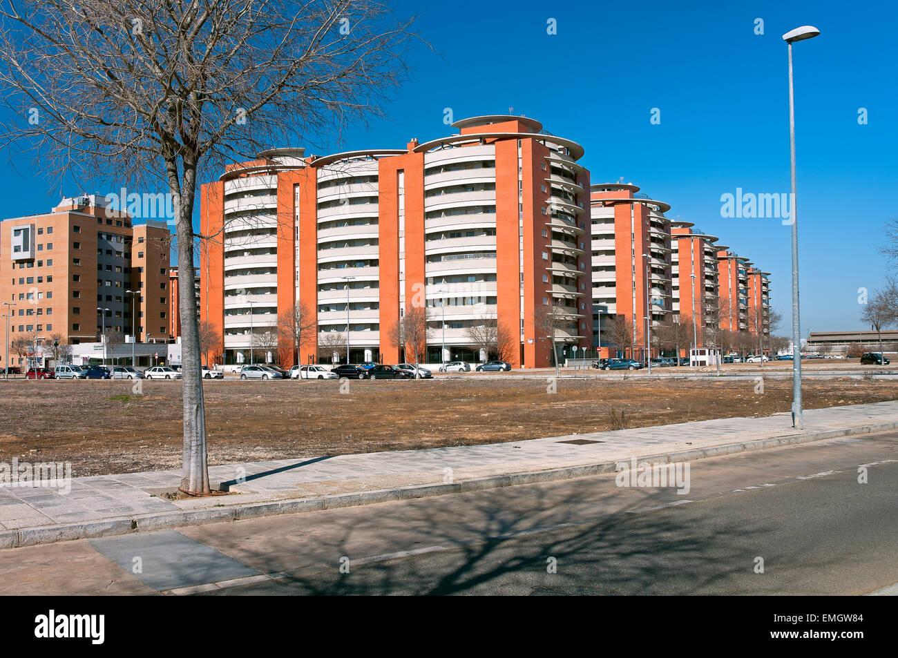 Urbanization 'Jardines de Hercules', Seville, Region of Andalusia, Spain, Europe Stock Photo