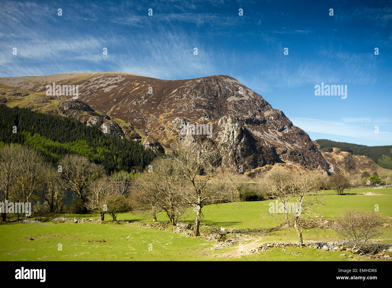 UK, Wales, Gwynedd, Welsh Mountain Railway, Snowdonia, Castell Cidwm