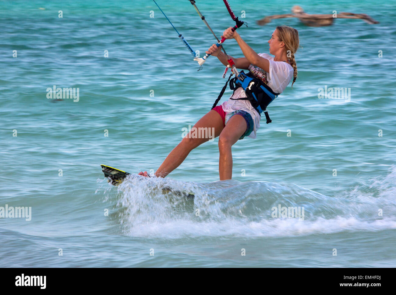 Kite centre on the east coast of zanzibar Stock Photo Alamy