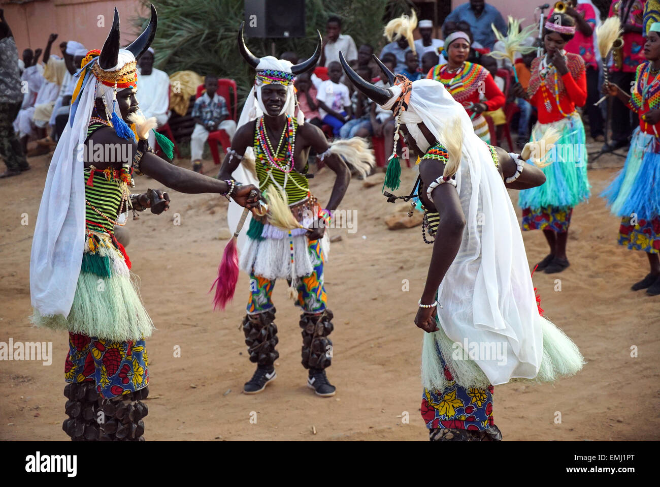 Nubian wedding in Omdurman, Sudan Stock Photo
