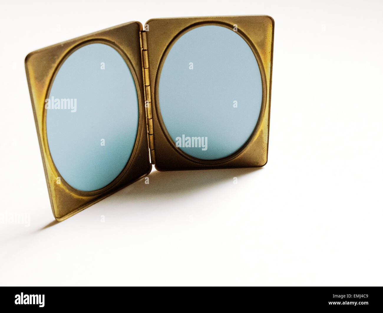 Brass Hinged Picture Frame Stock Photo Alamy