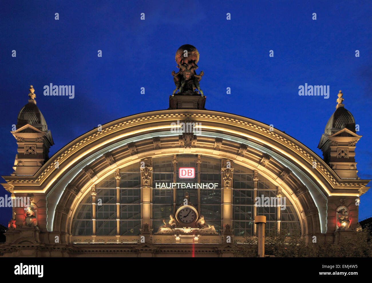 Germany, Hessen, Frankfurt am Main, Hauptbahnhof, Main Railway Station, Stock Photo