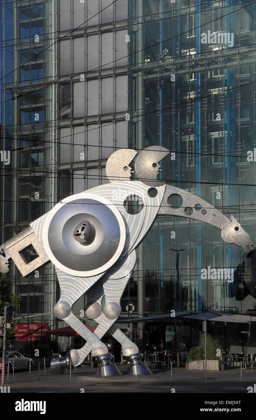 Germany BadenWürttemberg Heidelberg SPrinting Horse statue Jürgen Goertz Stock Photo Alamy