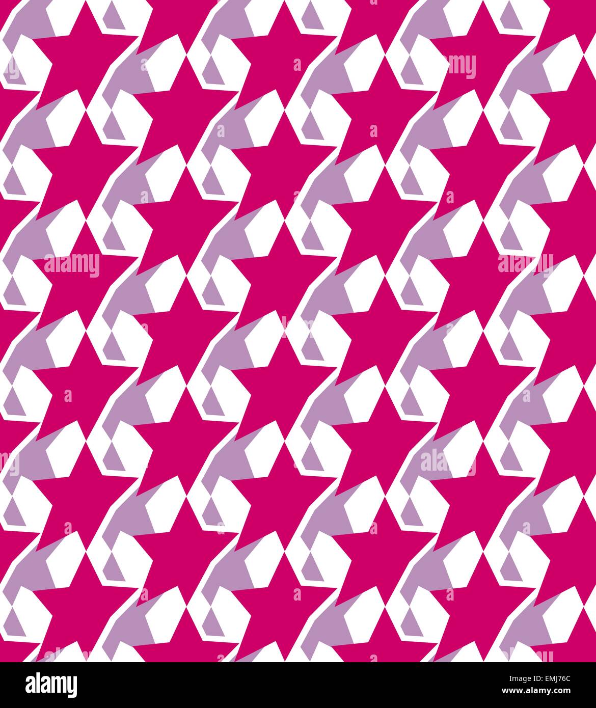 Geometric seamless pattern background of stars. Colorful shapes ...