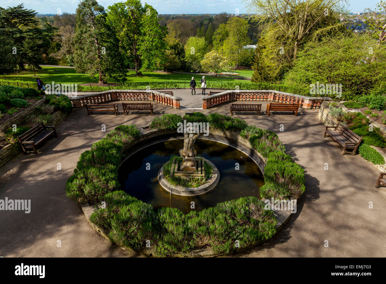 Terrace Gardens, Richmond Upon Thames, London, England Stock Photo
