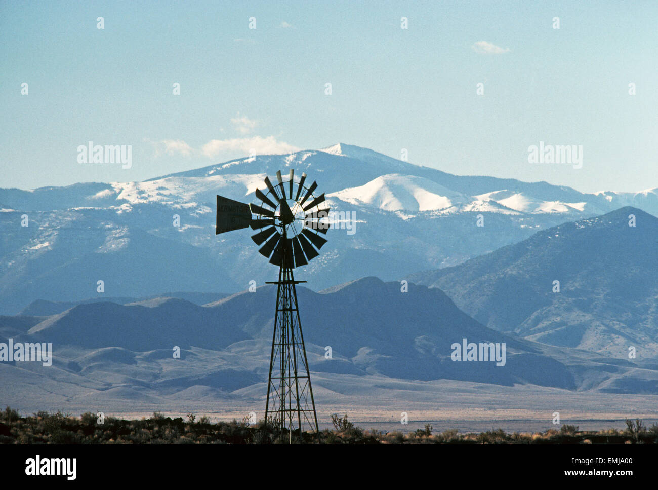 Sierra Blanca Peak in the Sacramento Mountains of southern New Mexico