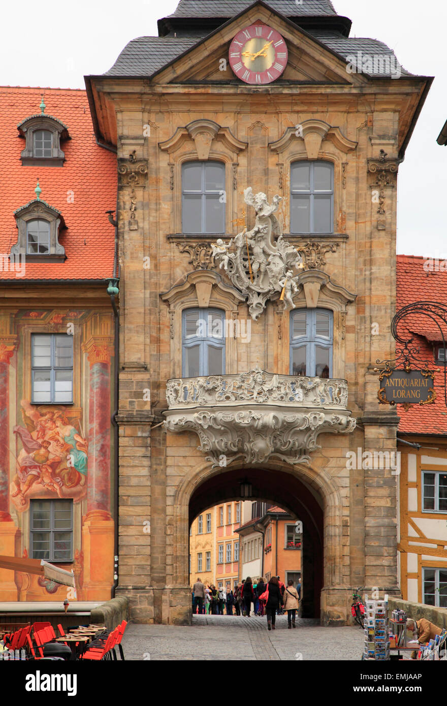 Germany, Bavaria, Bamberg, Old Town Hall, Altes Rathaus Stock Photo - Alamy
