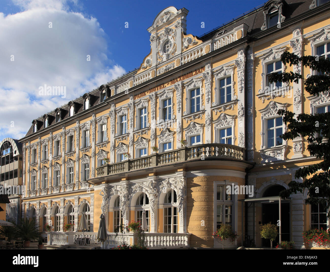 Germany, Bavaria, Regensburg, Park Hotel Maximilian Stock Photo Alamy