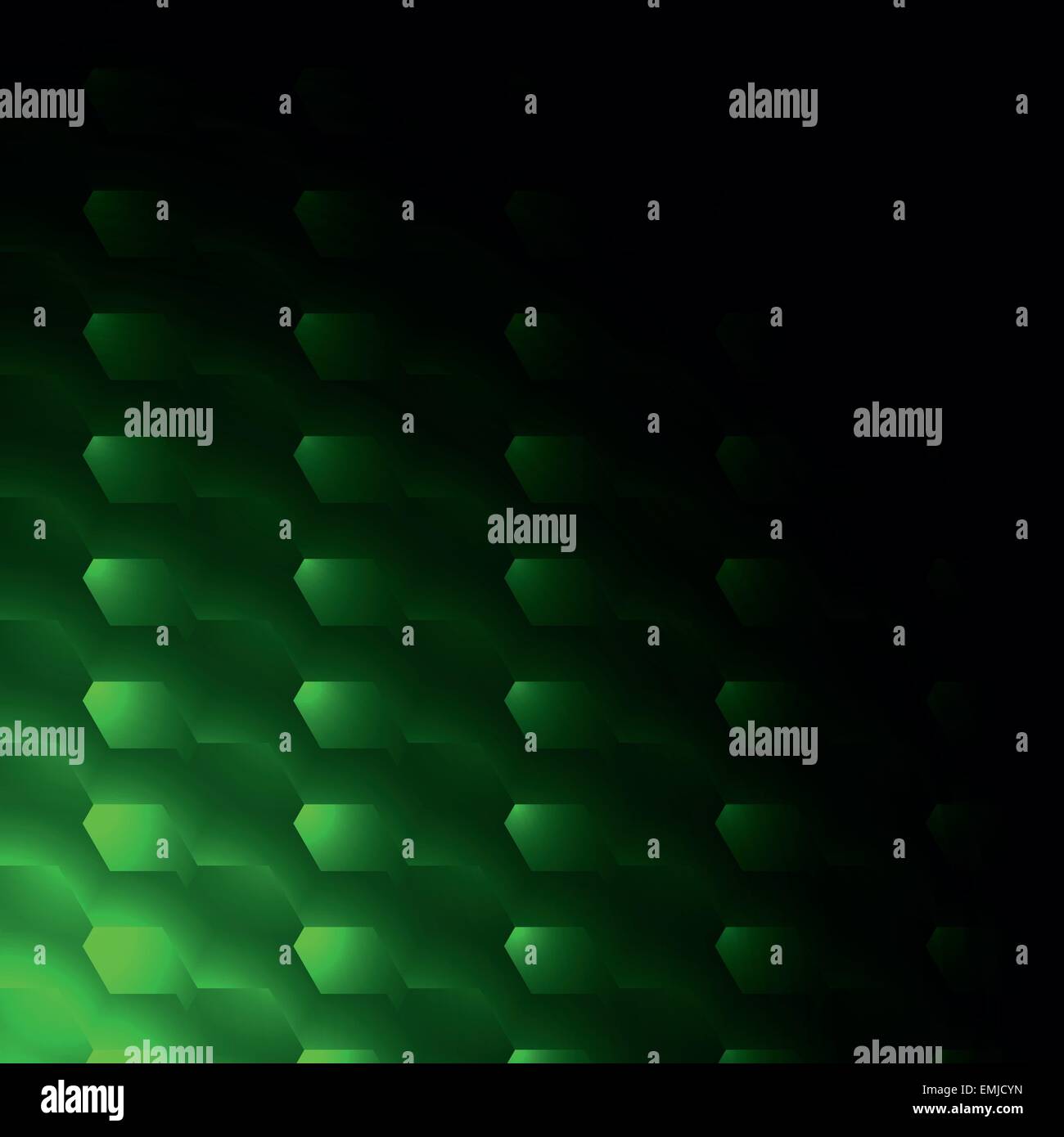 Green honeycomb seamless pattern background alien style Stock Vector ...
