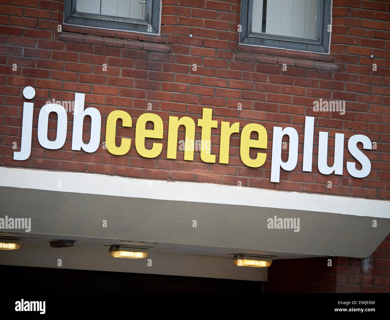 Job centre plus sign UK Stock Photo