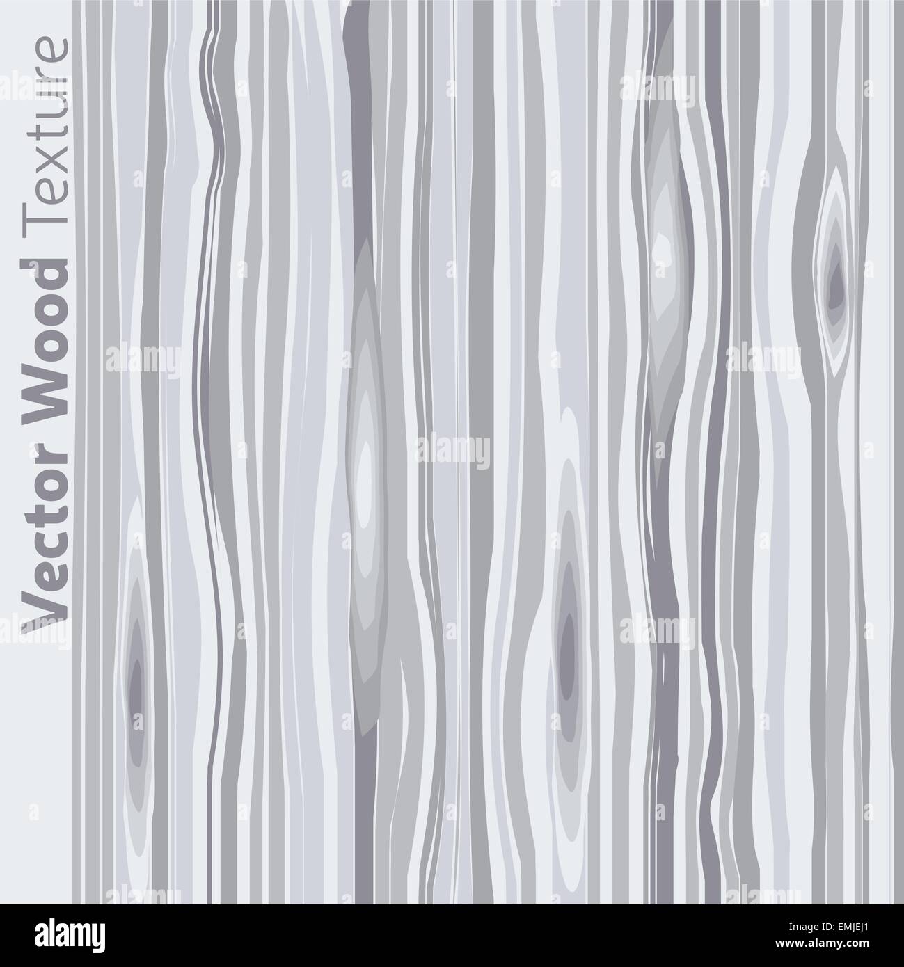 Wood grain textured background pattern. Vector illustration Stock