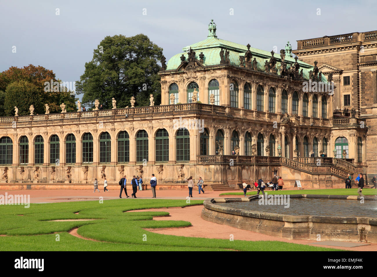 Germany, Saxony, Dresden, Zwinger, Stock Photo