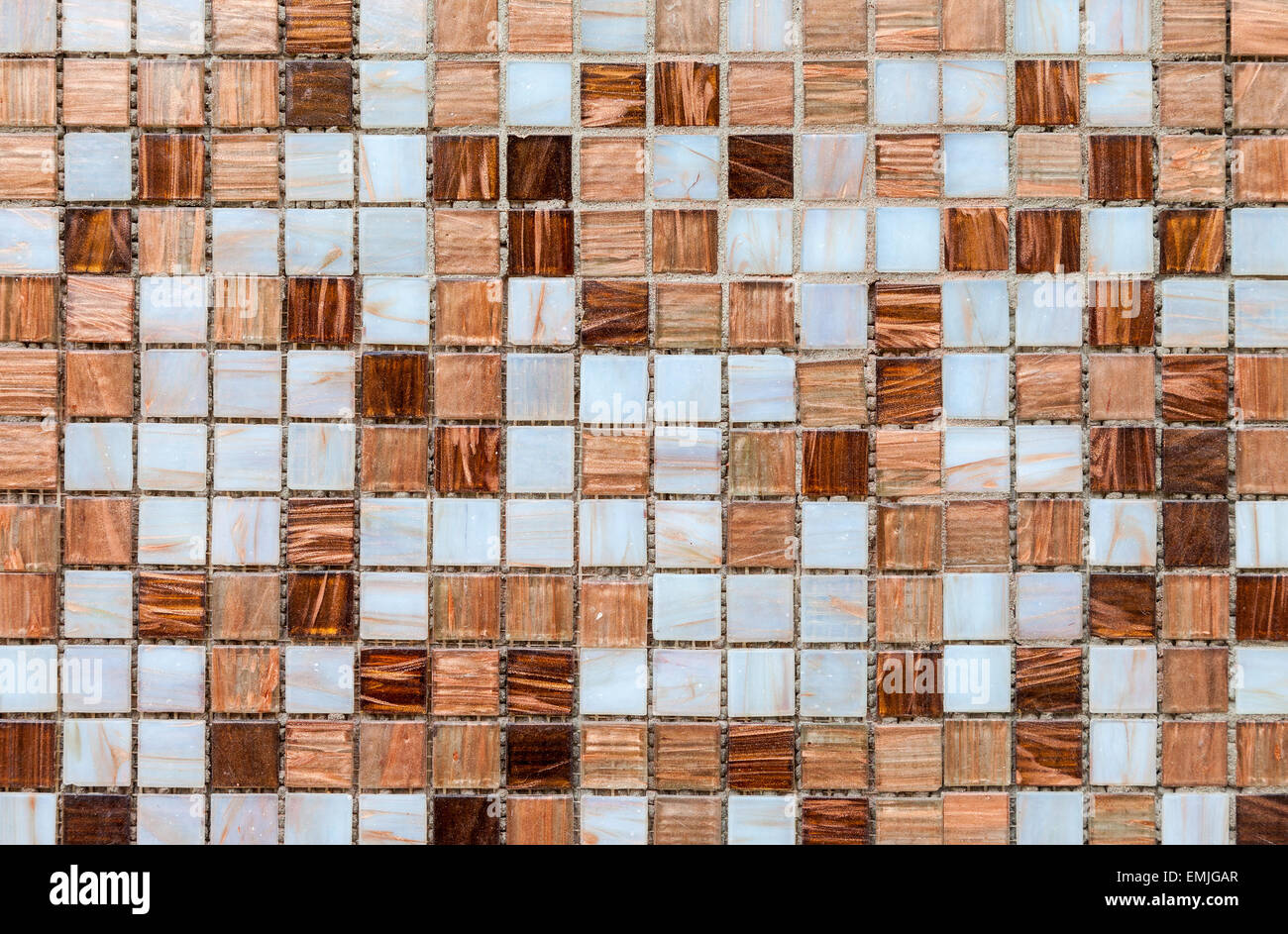 Ceramic glass colorful tiles mosaic composition pattern background