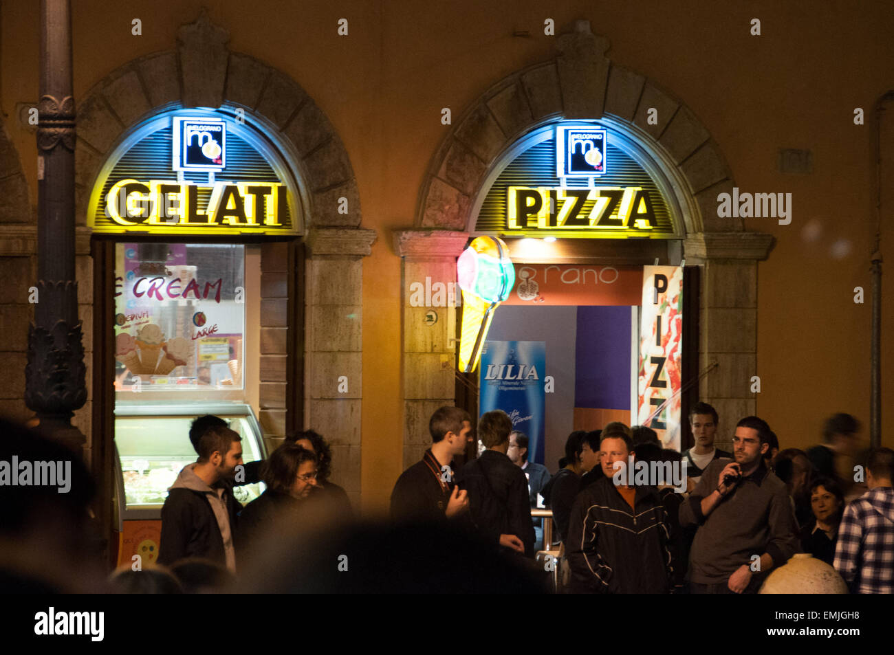 Pizza ice cream hires stock photography and images Alamy