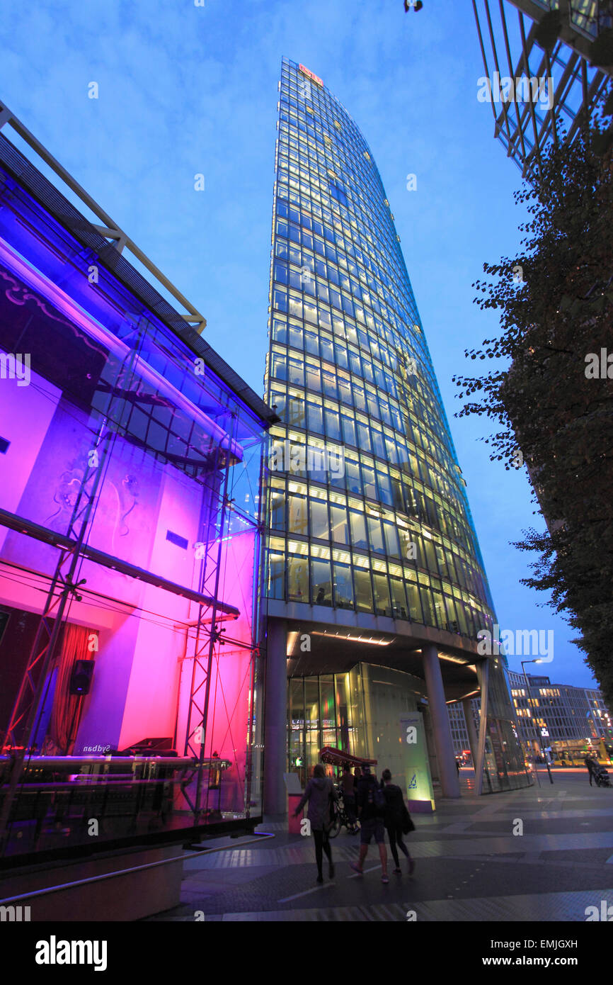Germany, Berlin, Potsdamer Platz, skyscrapers, modern architecture