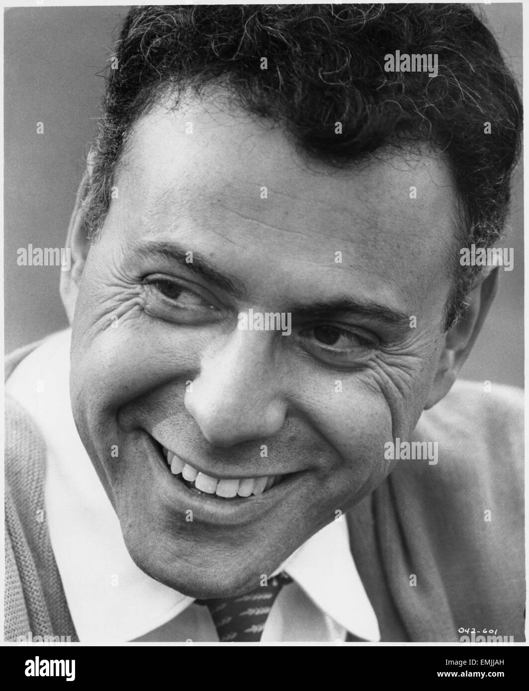 Alan Arkin, Close-Up Portrait, on-set of the Film “Rafferty and the Dust Twins”, 1975 Stock Photo