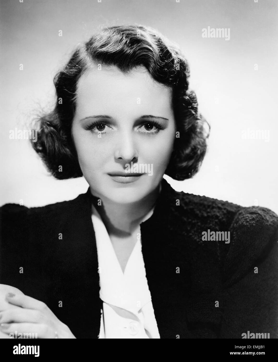 Mary Astor, Publicity Portrait for the Film "Listen Darling", 1938 Stock Photo