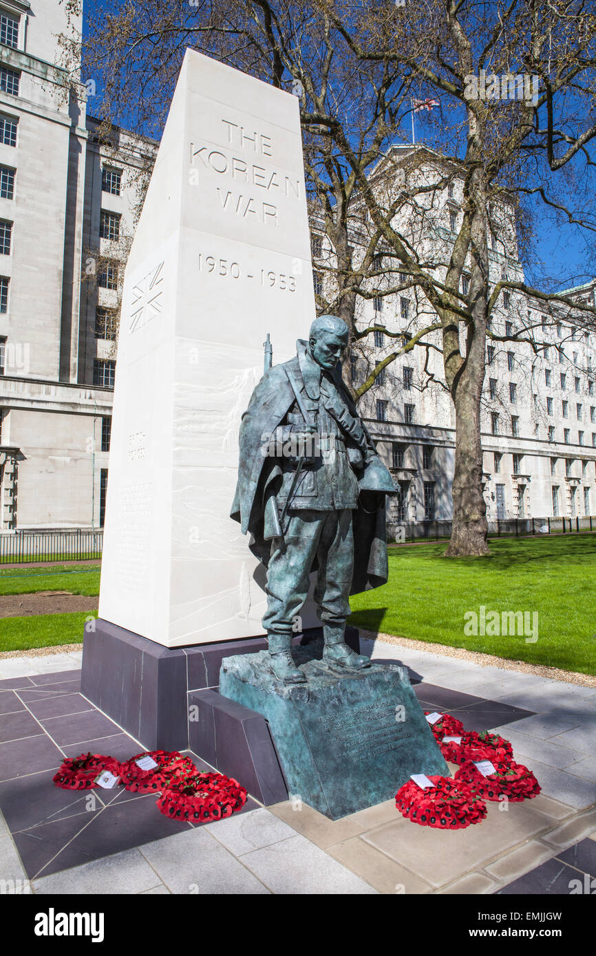 War Memorial dedicated to the soldiers of the Korean War, situated