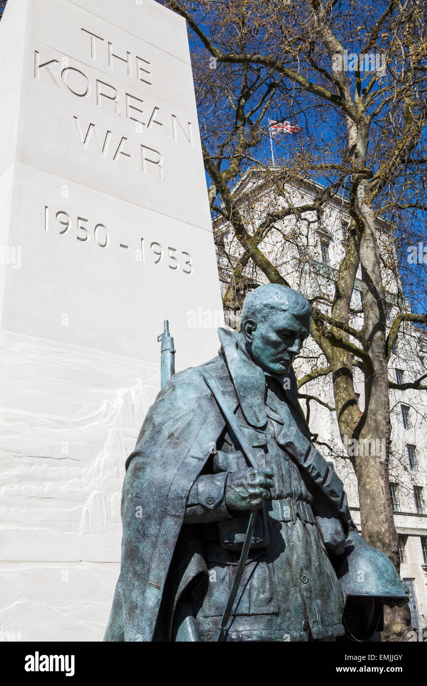 War Memorial dedicated to the soldiers of the Korean War, situated