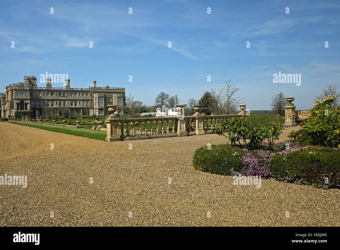 Castle Ashby House in Northamptonshire UK Stock Photo Alamy
