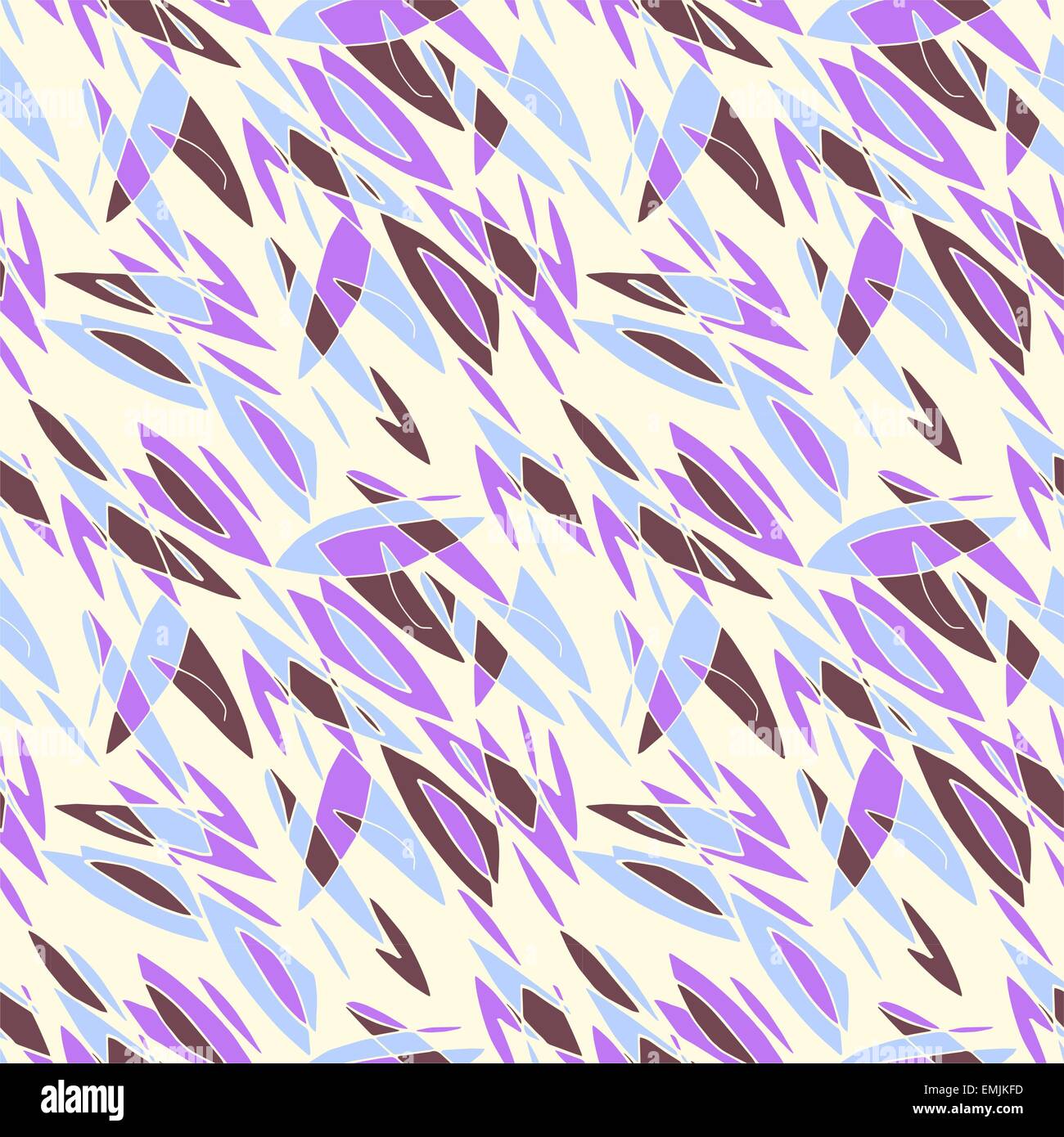 Geometric abstract seamless pattern floral motif background. Colorful ...