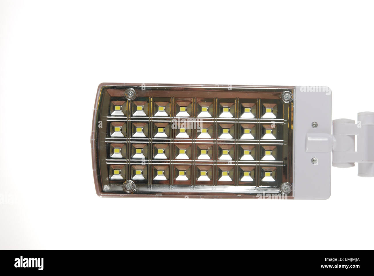 Led lamp isolated on the white background Stock Photo - Alamy