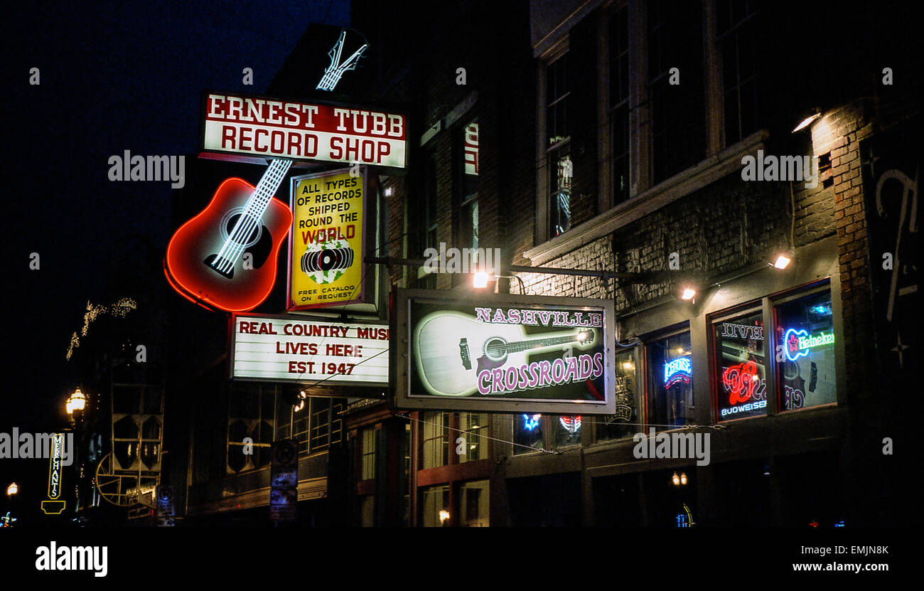Ernest tubb record shop hi-res stock photography and images - Alamy