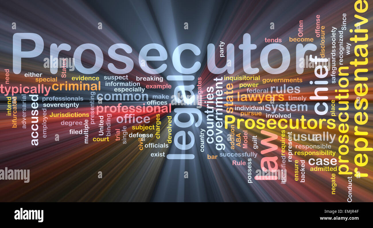 Background text pattern concept wordcloud illustration of prosecutor ...