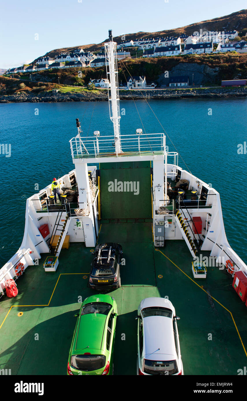 Mallaig armadale ferry hires stock photography