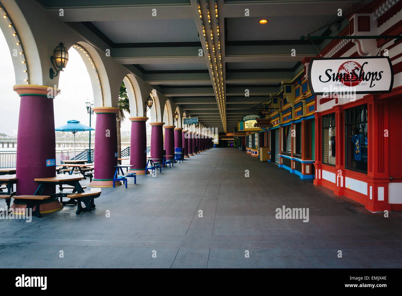 Santa cruz beach boardwalk. hi res stock photography and images