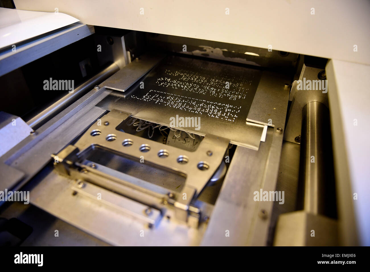 Image of reading braille hi-res stock photography and images - Alamy