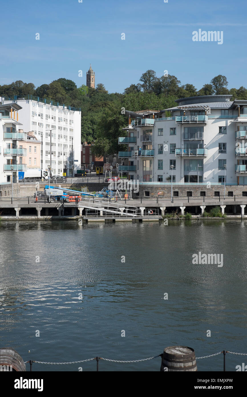 Harbourside properties at Oporto Quay in Bristol Stock Photo Alamy