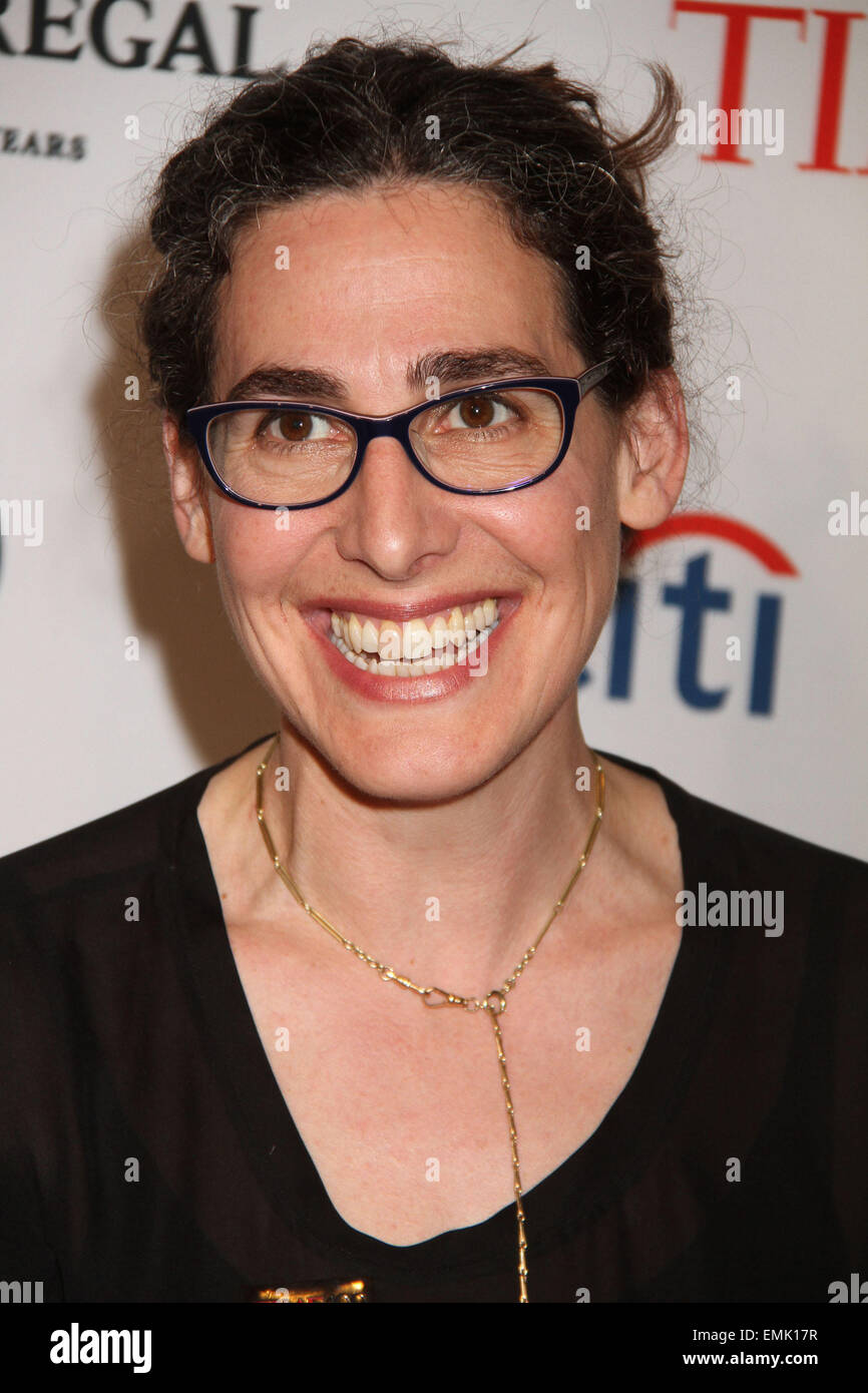 New York, New York, USA. 21st Apr, 2015. Co-creator of NPR podcast 'Serial' SARAH KOENIG attends the Time 100 Gala issue of the 100 Most Influential People in the World held at Frederick P. Rose Hall at Jazz at Lincoln Center. Credit:  Nancy Kaszerman/ZUMAPRESS.com/Alamy Live News Stock Photo
