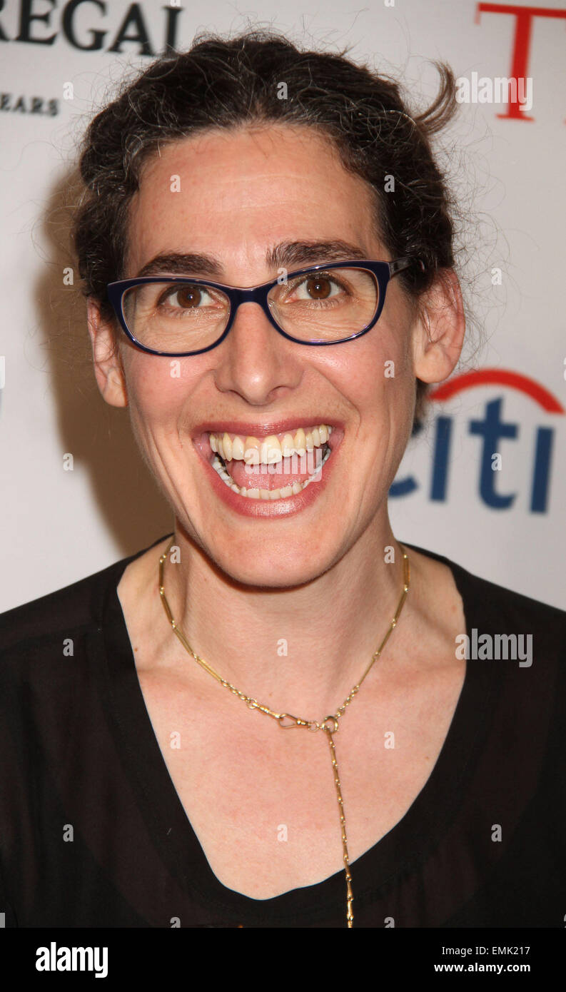New York, New York, USA. 21st Apr, 2015. Co-creator of NPR podcast 'Serial' SARAH KOENIG attends the Time 100 Gala issue of the 100 Most Influential People in the World held at Frederick P. Rose Hall at Jazz at Lincoln Center. Credit:  Nancy Kaszerman/ZUMAPRESS.com/Alamy Live News Stock Photo