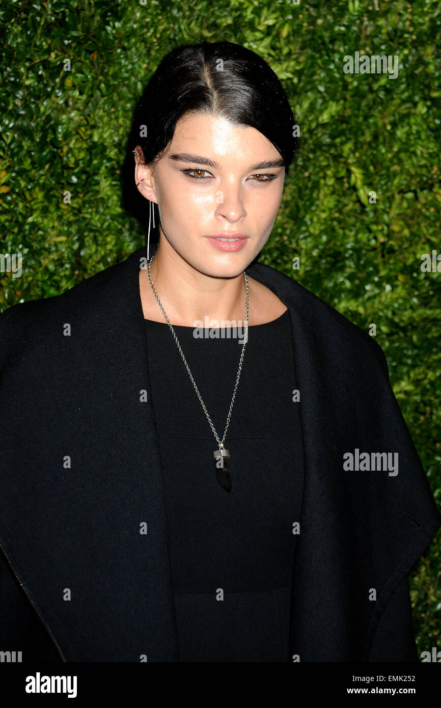 Crystal Renn attending the 2015 Tribeca Film Festival Chanel artists dinner at Balthazar on April 20, 2015 in New York City/picture alliance Stock Photo