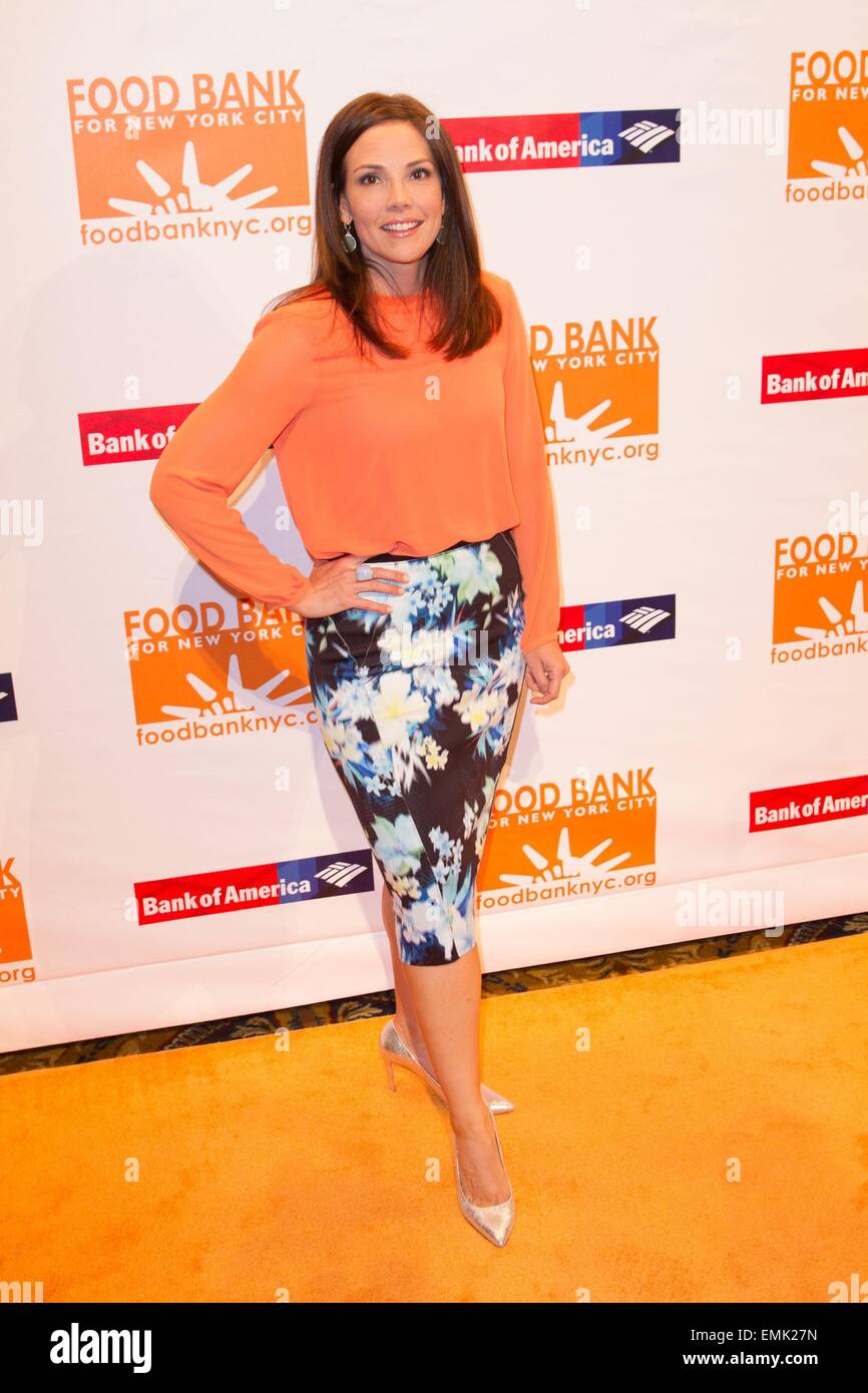 New York, NY, USA. 21st Apr, 2015. Erica Hill at arrivals for Food Bank For New York City's CAN DO Awards, Cipriani Wall Street, New York, NY April 21, 2015. Credit:  Abel Fermin/Everett Collection/Alamy Live News Stock Photo