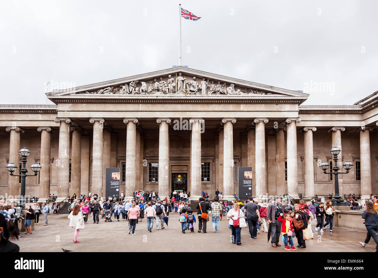 British Museum, London, England, United Kingdom Stock Photo