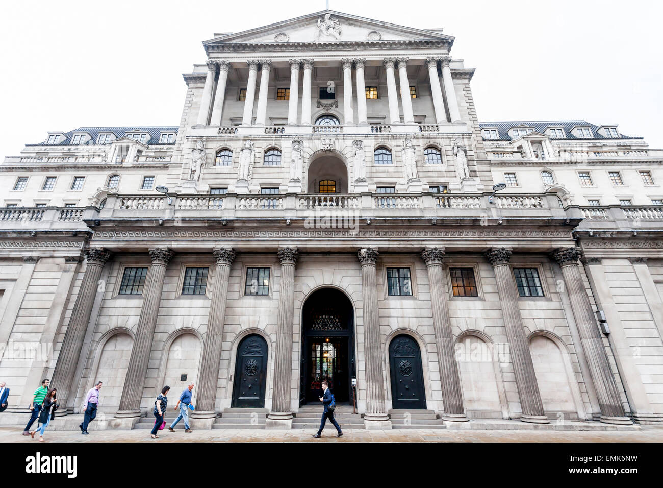 Bank of England in Threadneedle Street, London, England, United Kingdom Stock Photo