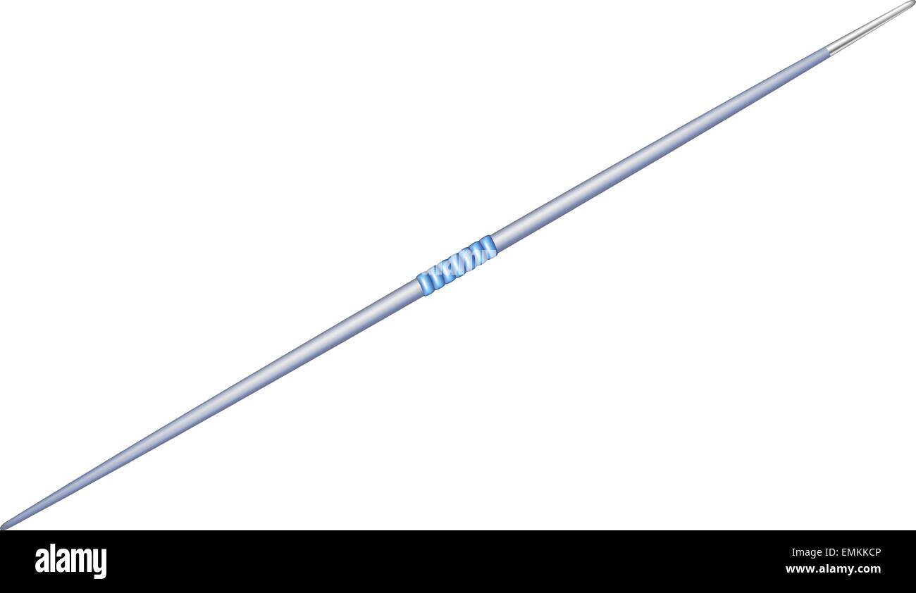 Javelin with metal tip Stock Vector Image & Art - Alamy