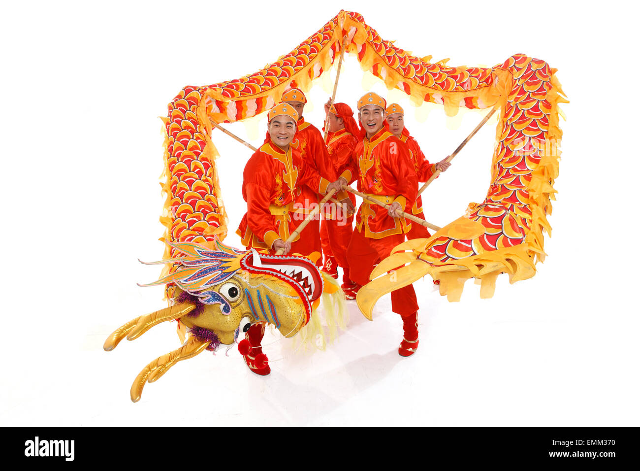 Dragon Dance Stock Photo