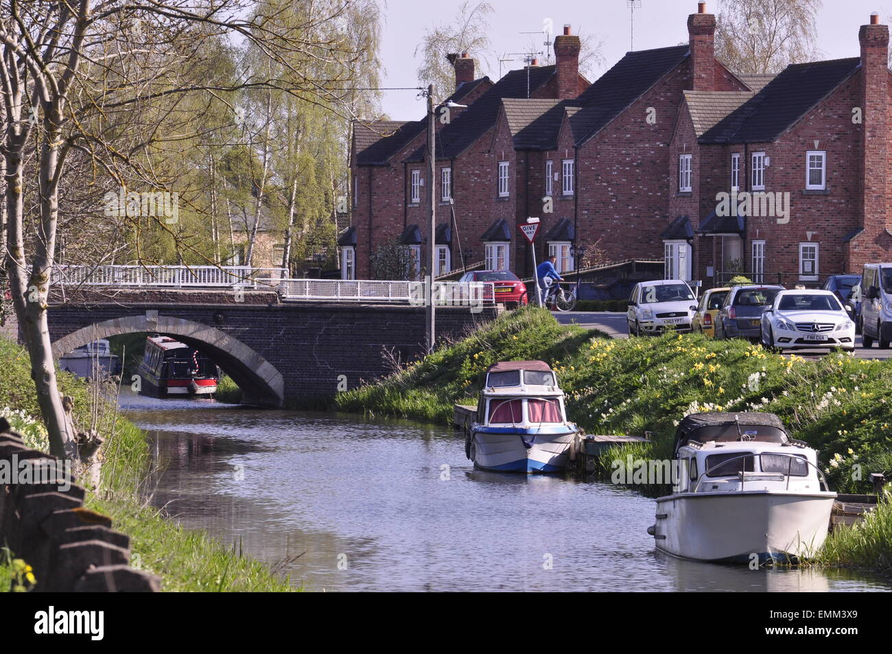 The River Nene Old Course at Outwell on the Norfolk/Cambridgeshire