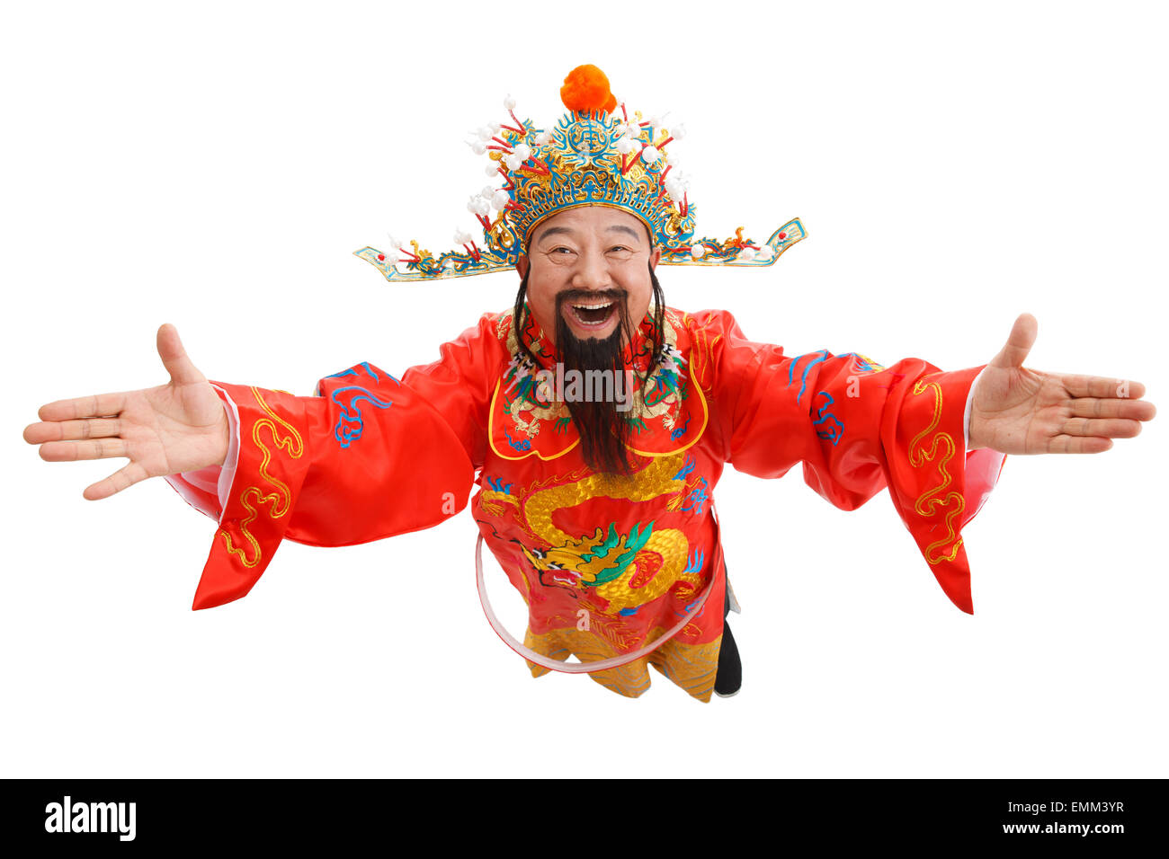 The God of wealth Stock Photo