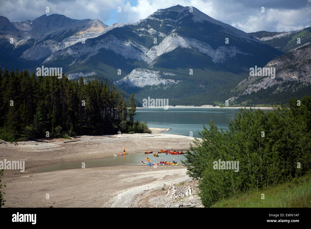 outdoor activities in Canada Stock Photo Alamy