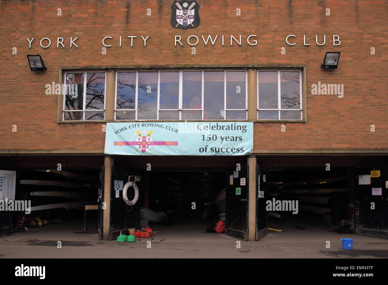 york city rowing club york england Stock Photo